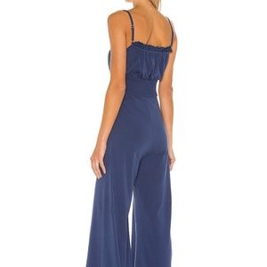 Navy blue jumpsuit